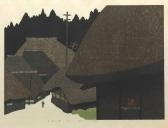 SAITO Kiyoshi 1907-1992,Aizu House,1978,Aspire Auction US 2021-10-28