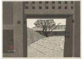 SAITO Kiyoshi 1907-1992,Drum, Matsuyama Castle,1984,Mainichi Auction JP 2019-05-10