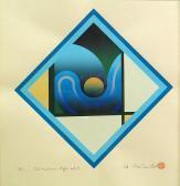 SAITOK Ryo 1941,Landscape 75-01; Piet Mondrian-style and I,1976,Bonhams GB 2010-03-21