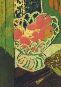 SAKAGUCHI Noriyoshi 1948-2019,Still life with fruits,Mainichi Auction JP 2022-11-11