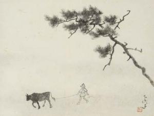 SAKAI Sanryo,Pine tree,Mainichi Auction JP 2023-09-07