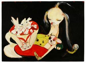 sakurako hamaguchi 1981,My desire of swallowing liers,New Art Est-Ouest Auctions JP 2008-04-04