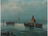 SALA P,Marina con pescatori,19th/20th century,Sesart's IT 2020-12-15