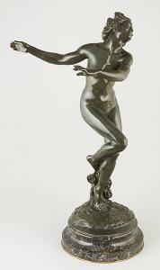 SALADIN Alphonse 1878-1956,Danseuse nue,Horta BE 2014-02-17
