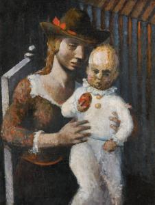 SALAMAN Michael 1911-1991,Mother and Child,1947,John Nicholson GB 2019-06-26