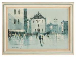 SALAS Julio 1900-1900,Town Square,New Orleans Auction US 2021-04-28