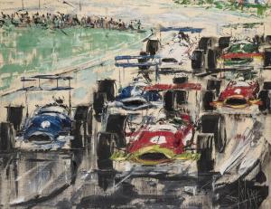 SALAZAR GARCI BLANCO ALFREDO 1936,Indy cars,1969,John Moran Auctioneers US 2018-11-13