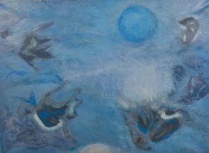 SALEAZ Claude 1900-1900,Blue Dream, Abstract,20th Century,John Nicholson GB 2014-07-09