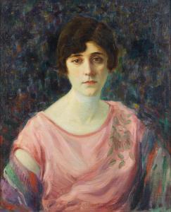 SALEEBY Khalil 1870-1928,Lady in a Flowing Gown,1927,Bonhams GB 2019-05-01