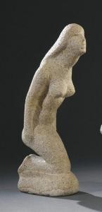 SALENDRE Georges 1890-1985,Femme nue agenouillée,Conan-Auclair FR 2024-03-09