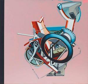 SALENTIN Hans 1925-2009,Rollstuhl (wheelchair),1983,Kaupp DE 2020-11-20