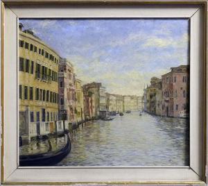SALESI Filippo 1885-1977,Canal Grande a Venezia,1968,D'Ambrosio Galleria IT 2019-05-25