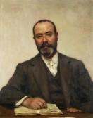 SALGADO M. Veloso,Retrato de homem,1912,Palacio do Correio Velho PT 2008-04-09