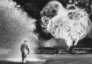 SALGADO Sebastiao 1944,Fireball, Greater Burhan Oil Field, Kuwait,1991,Christie's GB 2024-04-03