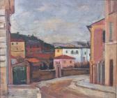 SALIETTI Alberto 1892-1961,Paesaggio,1941,Sant'Agostino IT 2017-05-29