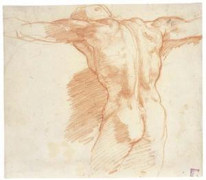 SALIMBENI BEVILACQUA Ventura Arcangelo 1568-1613,A nude seen from behind,Christie's GB 2002-07-09