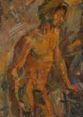 SALIMBENI Sirio 1917,Nudo di un giovane,1978,Fabiani Arte IT 2008-12-06