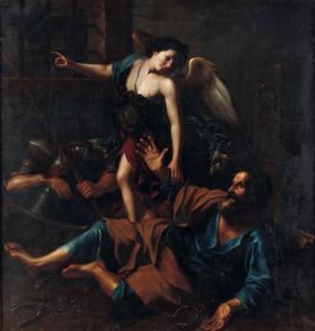 SALINI Tommaso 1575-1625,La liberazione di San Pietro,Cambi IT 2021-06-16