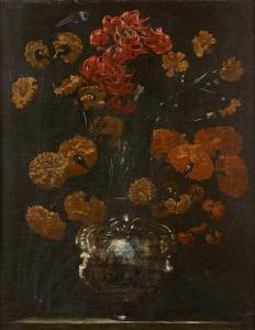 SALINI Tommaso,Vase de fleurs sur un entablement,Artcurial | Briest - Poulain - F. Tajan 2021-11-09