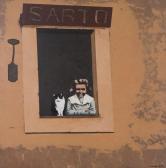 SALIOLA Antonio 1939,Il gatto e la figlia del sarto del Conte Premoli,1972,Meeting Art IT 2015-09-27