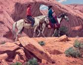 SALISBURY Paul 1903-1973,Desert Riders,Altermann Gallery US 2007-12-15