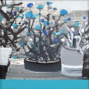 SALISTEANU Ion 1929-2011,The Tiny Blue Flowers,Artmark RO 2024-02-20