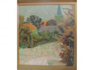 SALMARZ HANS,Somerset a view of the church and village,Tamlyn & Son GB 2015-09-22