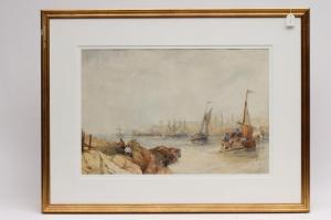 SALMON J,A View of Sheerness Kent,1882,Hartleys Auctioneers and Valuers GB 2022-09-14