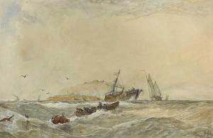 SALMON John Francis 1808-1886,Squally Weather,1884,David Lay GB 2024-01-07