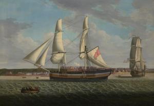 SALMON Robert W 1775-1845,A Departing Brig off Maryport Harbor,Christie's GB 2024-01-18