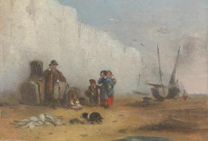 SALMON Robert W 1775-1845,Family on the shore.,Aspire Auction US 2019-09-05