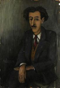 SALOMON Jean Claude 1928,Portrait de Ferdinand Desnos,1953,Ader FR 2013-03-08