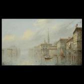 SALT James 1850-1903,The Grand Canal, Venice,19th Century,Auctions by the Bay US 2007-12-03