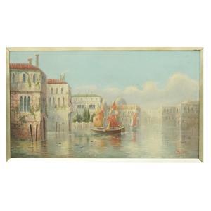 SALT James 1850-1903,Venice Scene,Kodner Galleries US 2022-02-02