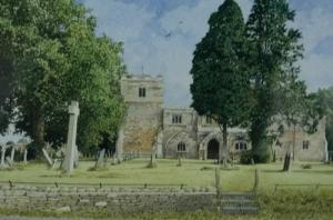 SALTER Michael 1900-2000,All Saints Church, Lubenham,Gilding's GB 2016-11-08