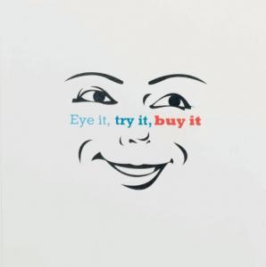 SALTER Michael 1900-2000,Eye it, try it, buy it,2009,Cornette de Saint Cyr FR 2017-06-26
