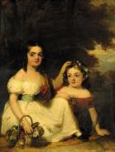 SALTER William 1804-1875,Portrait of Eleanor (1839-1895) and Mary Ann Ricka,Christie's GB 2001-09-06
