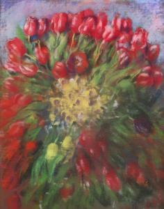 SALTOFT Edvard Anders 1883-1939,Still life with tulips,Bruun Rasmussen DK 2024-01-01