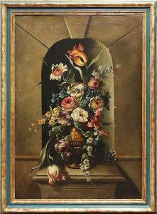 SALVADONI,Floral Still Life,Clars Auction Gallery US 2013-06-15