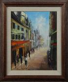 SALVADOR,City Street Scene,Clars Auction Gallery US 2015-06-27