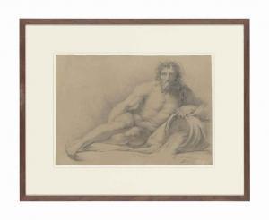 SALVADOR MAELLA Mariano 1739-1819,A study of a seated man,Christie's GB 2015-09-23