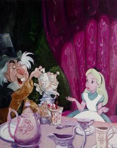 SALVATI Jim,Alice in Wonderland A Very Important Date,1951,Mossgreen AU 2015-09-27
