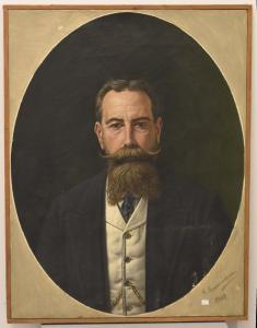 SALVATORE SIMONCINI 1800-1900,Portrait,1908,Rops BE 2019-02-24