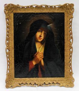 SALVI Giovanni Battista 1609-1685,Madonna at Prayer,Mallams GB 2017-01-16
