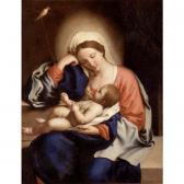 SALVI Giovanni Battista,madonna with the infant christ child holding a gol,Sotheby's 2002-06-05