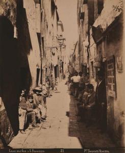 SALVIATI Paolo 1818-1894,Calle dell'Olio a San Francesco,1880,Fidesarte IT 2019-10-26