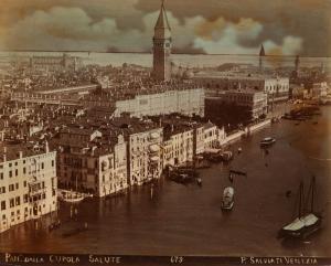 SALVIATI Paolo,Panorama di Venezia dalla cupola della chiesa dell,1870/80,Finarte 2024-01-18