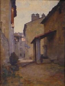 SALVIGNOL Alfred 1900-1900,Rue de village en Provence,Boisgirard - Antonini FR 2012-11-20