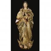 SALZILLO Y TALLER Francisco,A POLYCHROME AND GILTWOOD FIGURE OF THE VIRGIN IMM,Sotheby's 2006-12-08