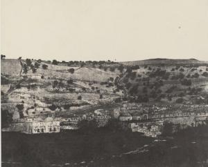 SALZMANN Auguste,JERUSALEM, MOSQUEE D'OMAR, COTE EST, INTERIEUR DE ,1854,Christie's 2007-10-23